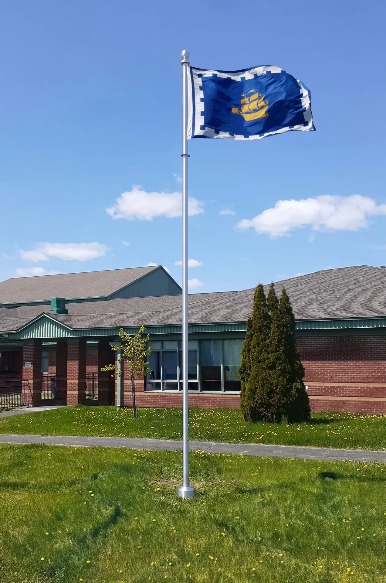 Drapeau personnalisés, institutionnel, ville, municipalité, Tecnima VL