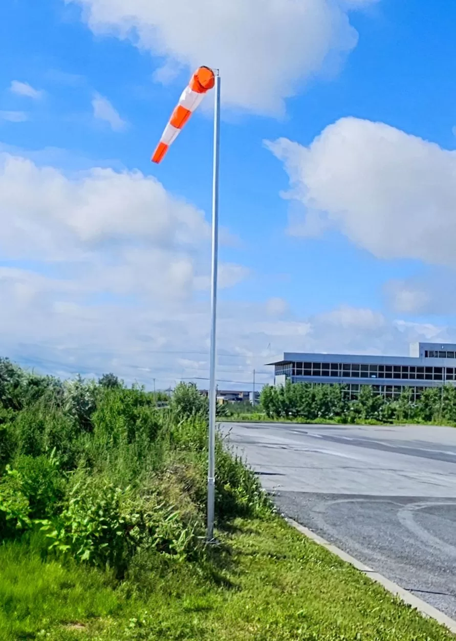 Support manche à vent, Manche à vent, Mât de drapeau, MC-20-SC, Tecnima VL