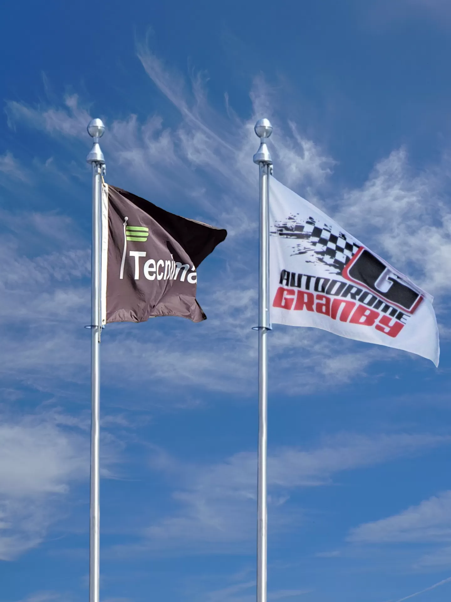 Drapeau personnalisé, commercial, Tecnima VL